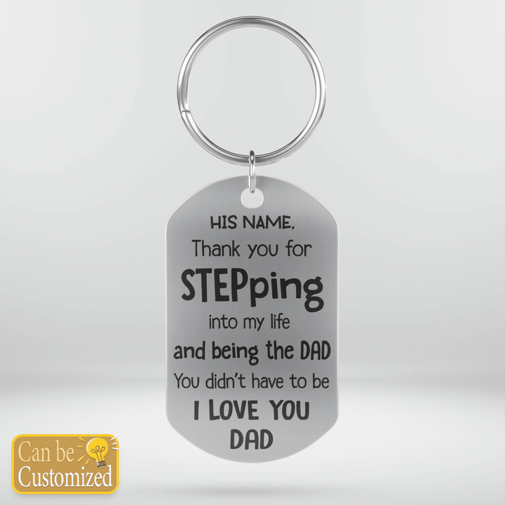THANKS FOR STEPPING INTO MY LIFE - NECKLACE/ KEYCHAIN - 292T0522