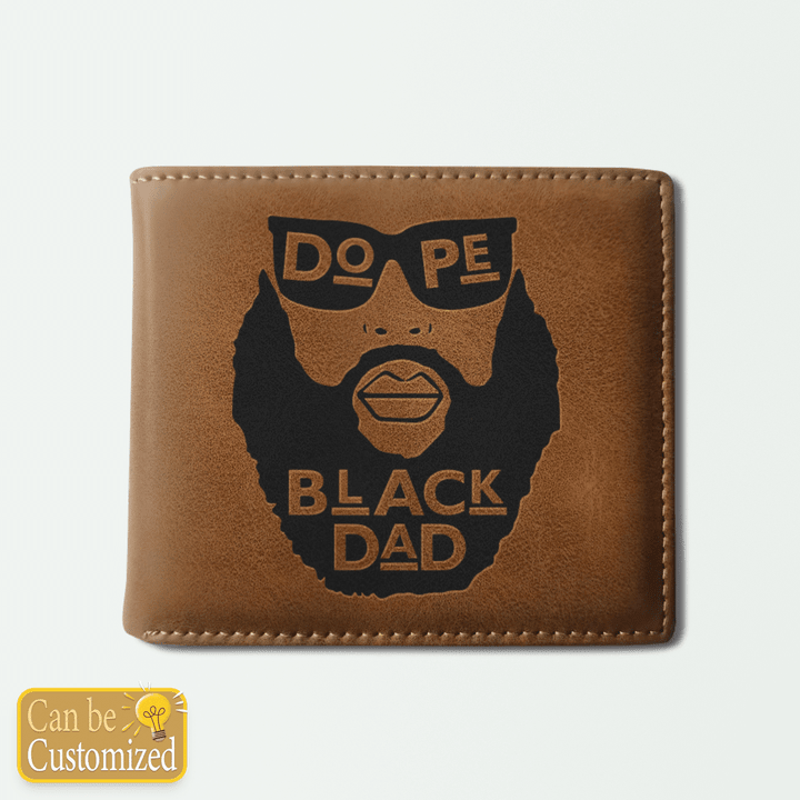 DOPE BLACK DAD - CUSTOMIZED WALLET - 309T0522