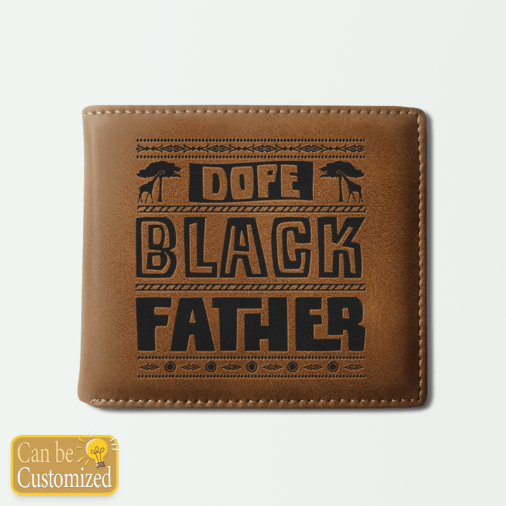 DOPE BLACK FATHER - CUSTOMIZED WALLET - 314T0522