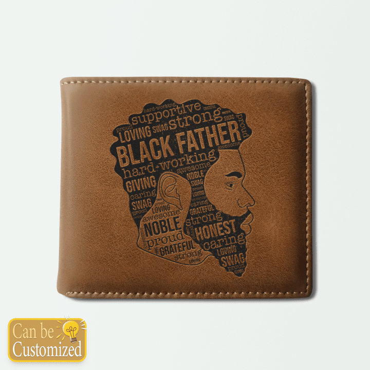 BLACK FATHER - CUSTOMIZED WALLET - 317T0522