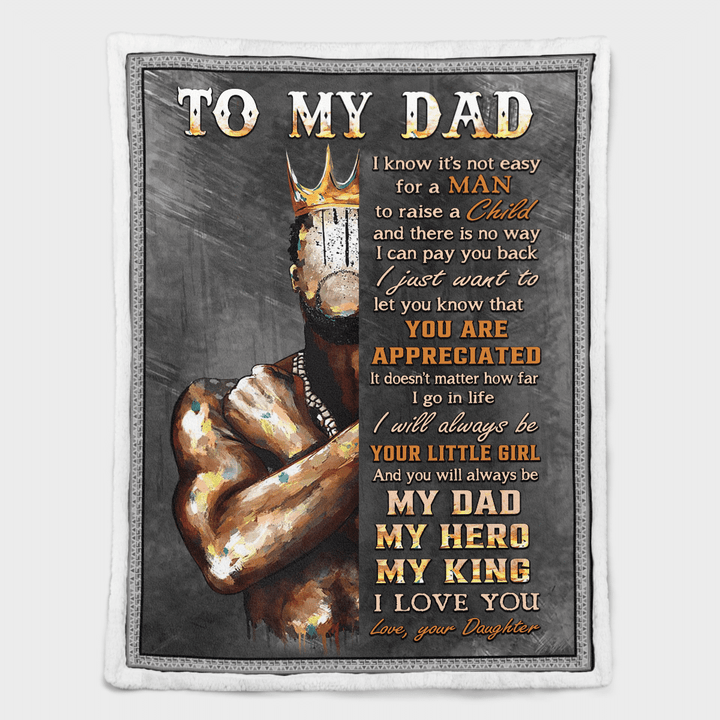 TO MY DAD - BLANKET - 28T0622