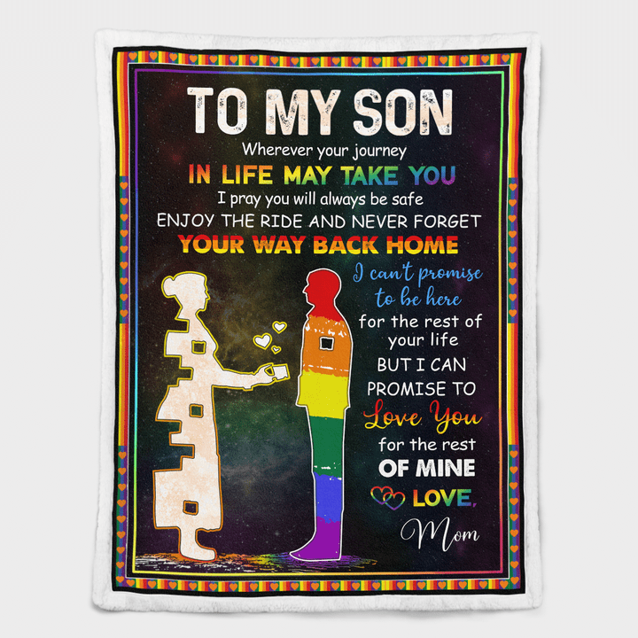 TO MY SON - BLANKET - 156T0622