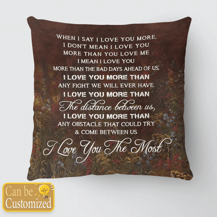 THE DISTANCE BETWEEN US - CUSTOMIZED PILLOW - 14t0722