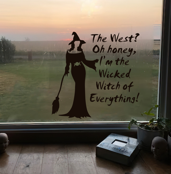 THE WICKED WITCH OF EVERYTHING - STICKER - 26t0922
