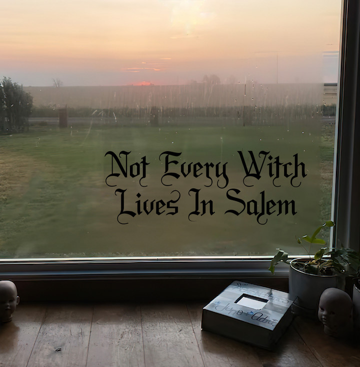 NOT EVERY WITCH LIVES IN SALEM - STICKER - 27t0922