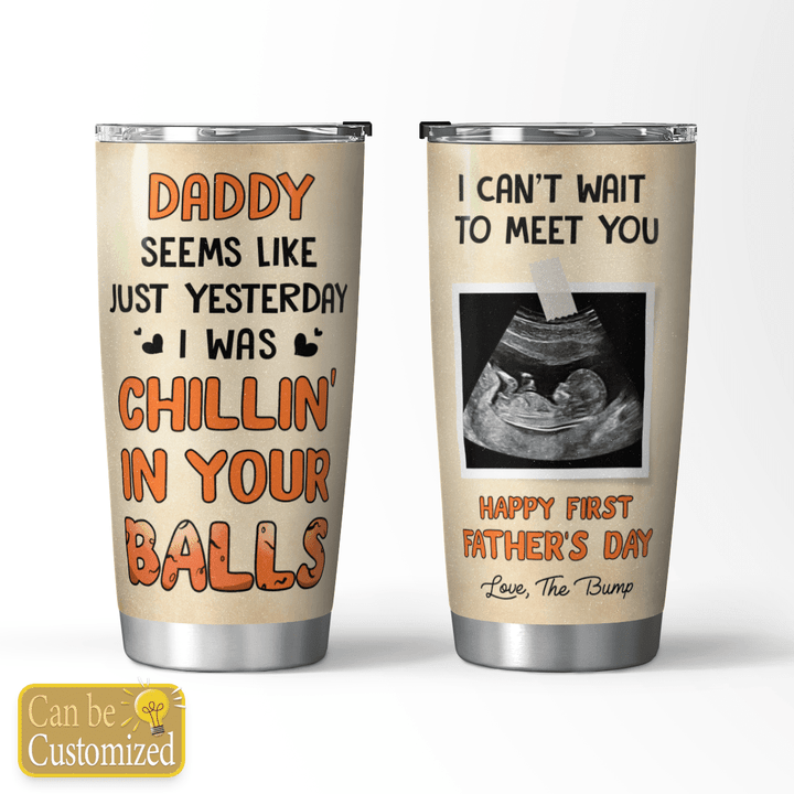 I CAN'T WAIT TO MEET YOU - CUSTOMIZED TUMBLER - 07t0523