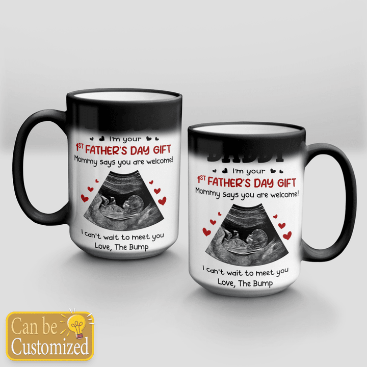 FIRST FATHER'S DAY GIFT - CUSTOMIZED MUG - 27T0523