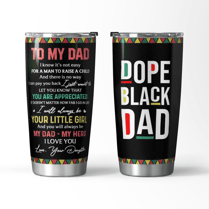 DOPE BLACK DAD - TUMBLER - 73T0523