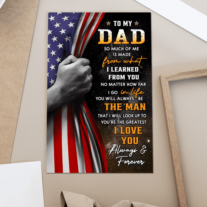 TO MY DAD - CANVAS - 04T0623
