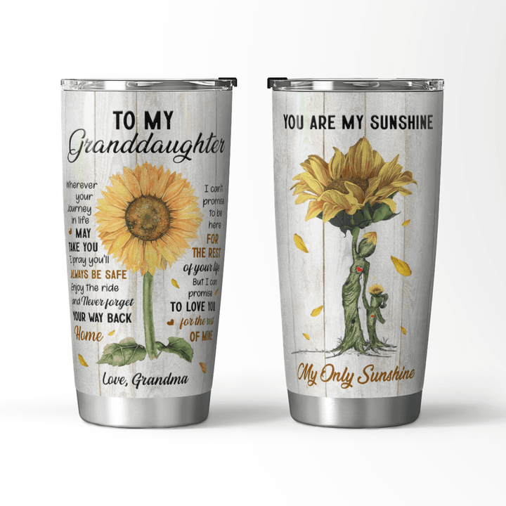 TO MY GRANDDAUGHTER - TUMBLER - 88T0823