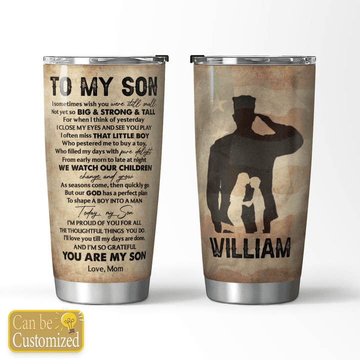 TO MY SON - CUSTOMIZED TUMBLER - 94T0823