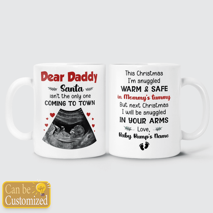 SANTA ISN'T THE ONLY ONE COMING TO TOWN - CUSTOMIZED MUG - 42T0923