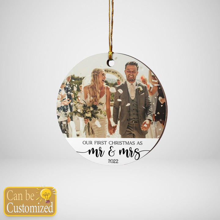OUR FIRST CHRISTMAS - PERSONALIZED ORNAMENT - 87T1022
