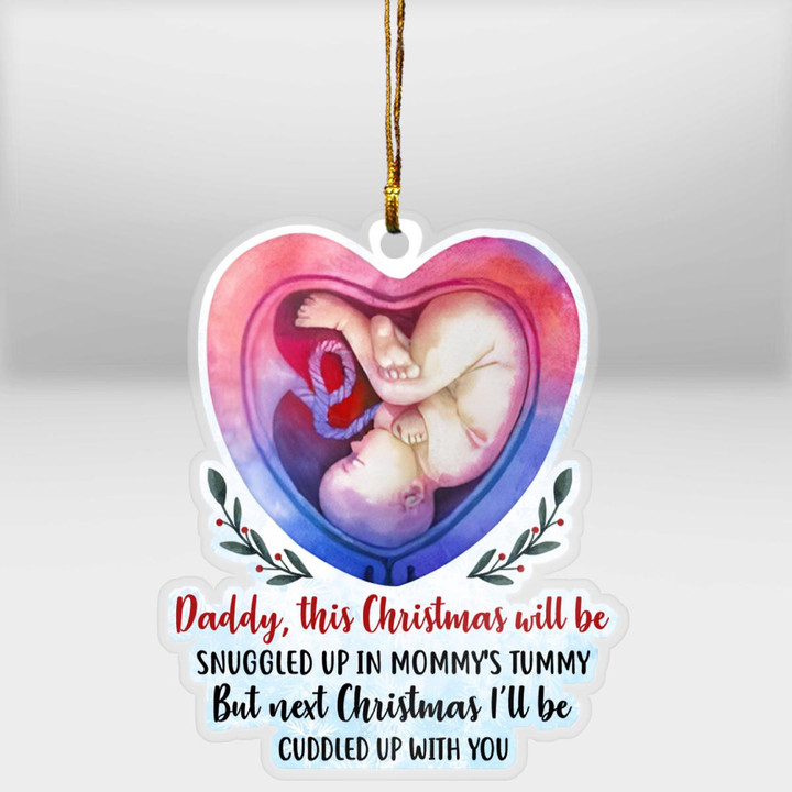 NEXT XMAS I'LL BE CUDDLED UP WITH YOU - ORNAMENT - 34T1022