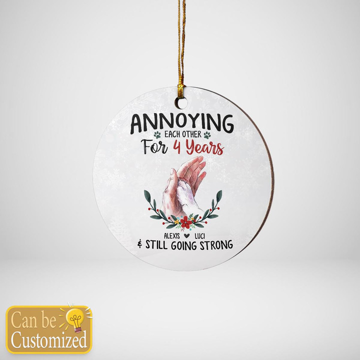 STILL GOING STRONG - CUSTOMIZED ORNAMENT - 02t1022