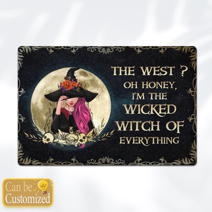 WICKED WITCH OF EVERYTHING - CUSTOMIZED DOORMAT - 62T0922