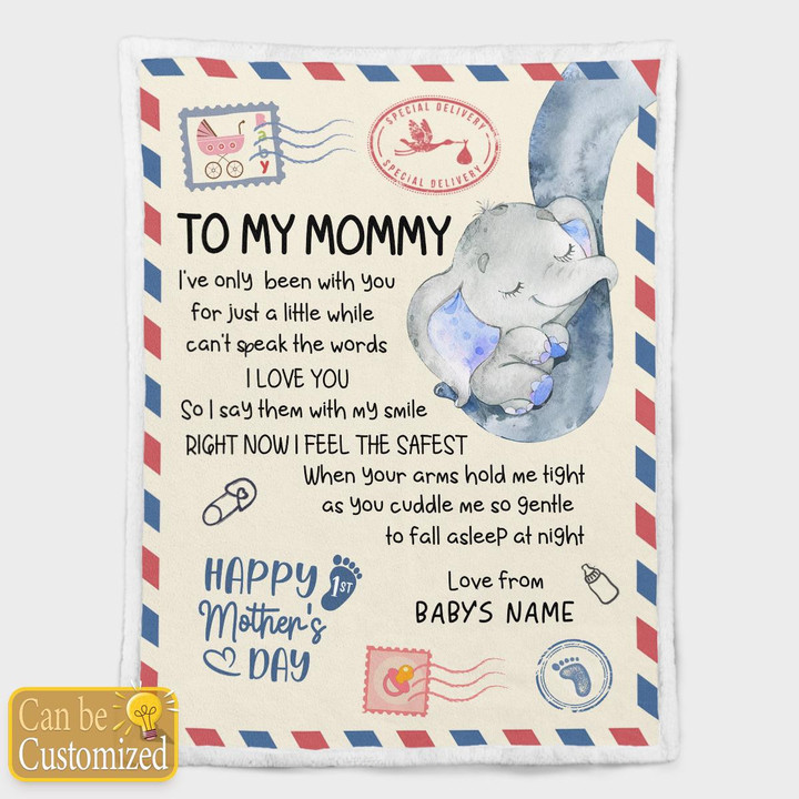 TO MY MOMMY - CUSTOMIZED BLANKET - 123T0323