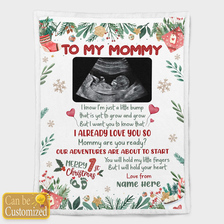 TO MY MOMMY - CUSTOMIZED BLANKET - 109t1022