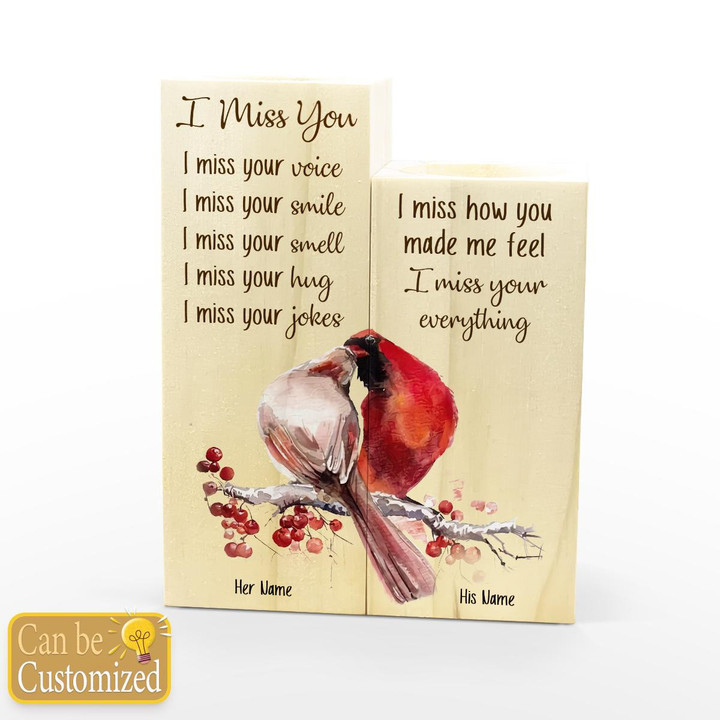 I MISS YOU - CANDLE HOLDER - 114t1222