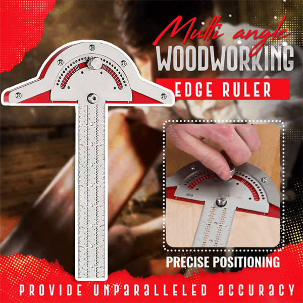 🔥NEW YEAR SALE🔥 Adjustable Woodworkers Edge Ruler