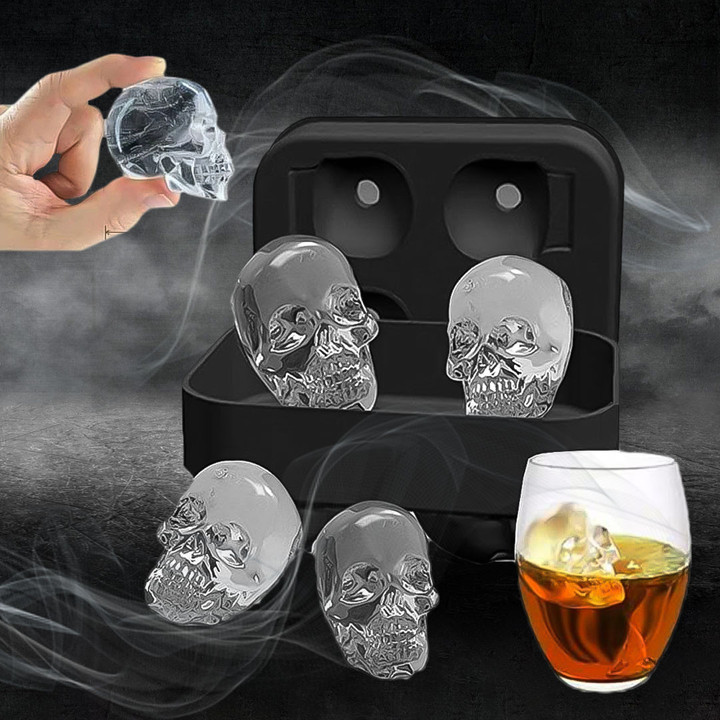 Skull Ice Cubes 🎃 Early Halloween Sale 50% Off 🎃