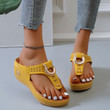 Rome Summer Women Flip Flops Wedges Thick Sandals 🔥50% OFF - LIMITED TIME ONLY🔥