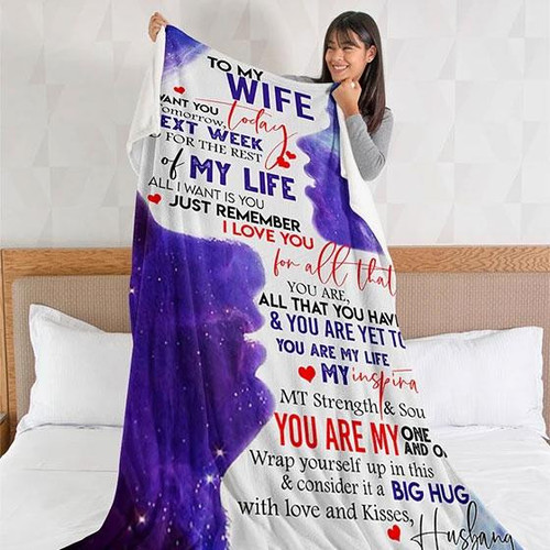 Husband To Wife - Blanket 🔥WINTER SALE 50% OFF🔥