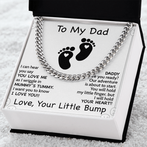 Daddy To Be Keepsake Gift - Necklace🔥HOT DEAL - 50% OFF🔥