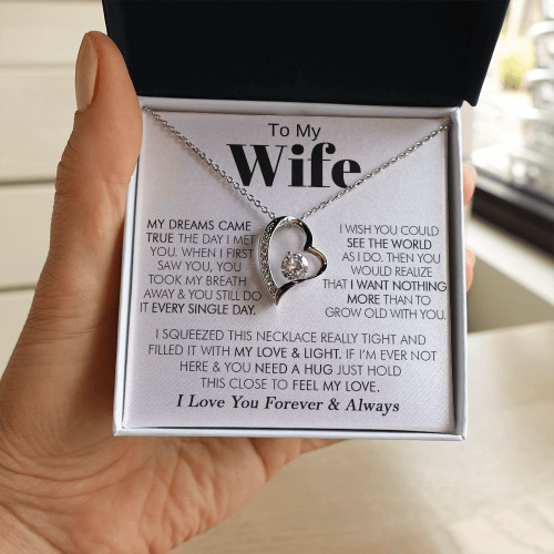 To My Wife - Forever Love Necklace 🔥HOT DEAL - 50% OFF🔥