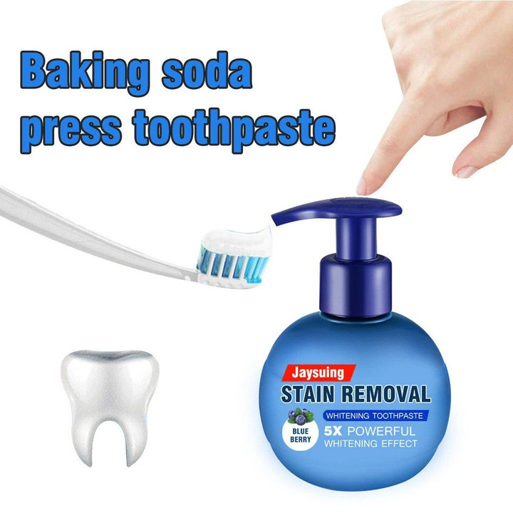 ✨ Intensive Stain Removal Whitening Toothpaste