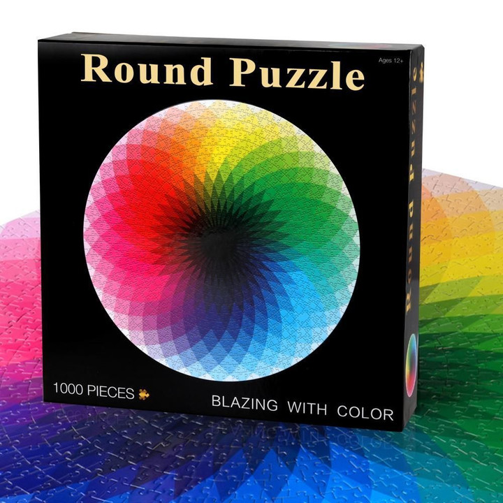 1000 Pieces Rainbow Palette Puzzle