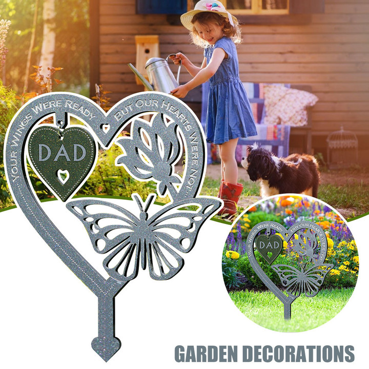 Memorial Gift Butterfly Ornament-Garden Memorial Plaque 🔥HOT DEAL - 50% OFF🔥