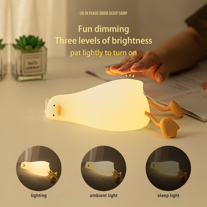 Lazy Flat Duck Atmosphere Night Lamp 🔥50% OFF - LIMITED TIME ONLY🔥