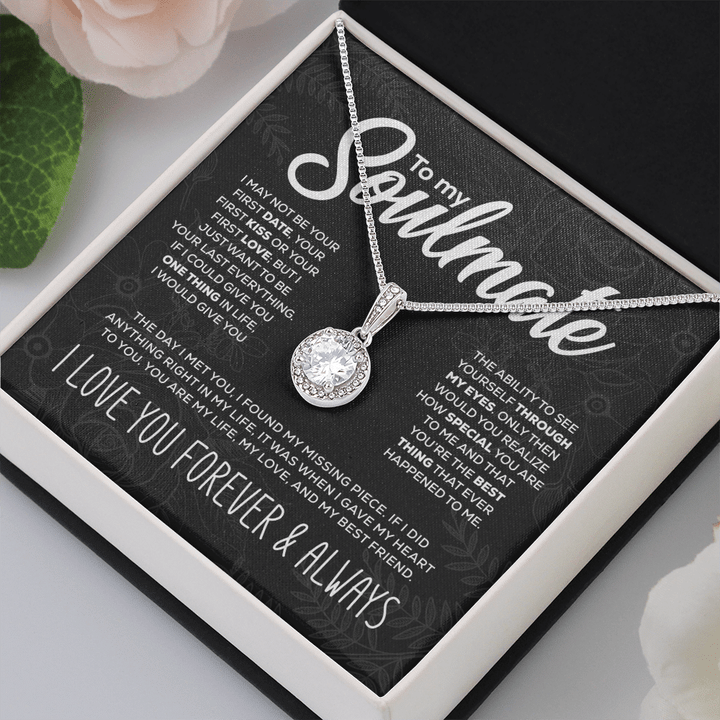 To My Soulmate - "My Life, Love & Best Friend" Sparkling Pendant 🔥HOT DEAL - 50% OFF🔥