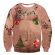🔥NEW YEAR SALE🔥 Hairy Chest Ugly Christmas Sweatshirt