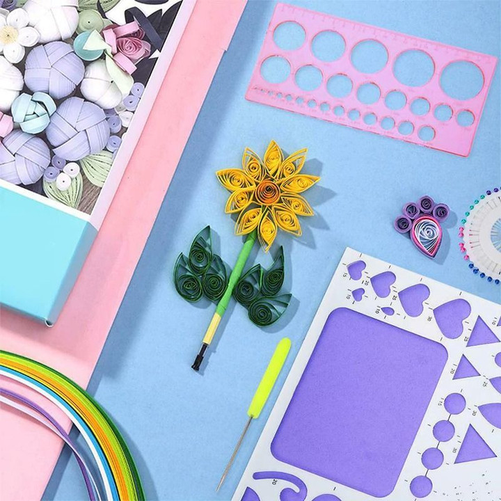 ⭐️ DIY Paper Quilling Template