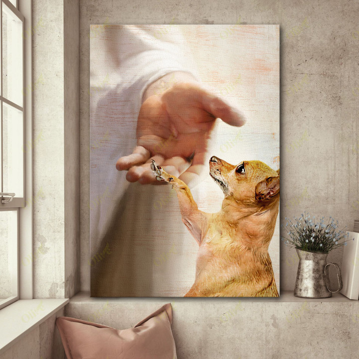 Chihuahua - Take my hand Canvas