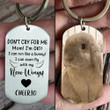 Don't Cry For Me I'm OK!! - Personalized Keychain