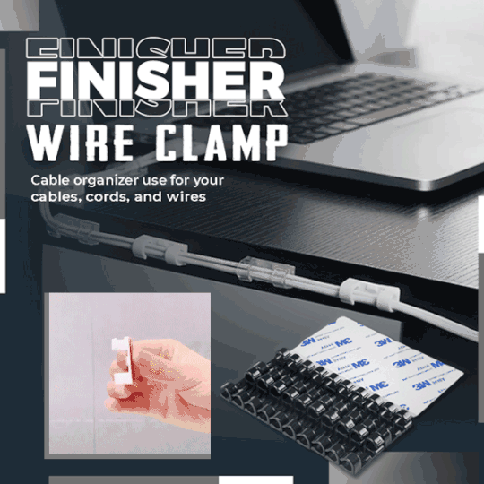 UK- Home Essentials: Finisher Wire Clamp