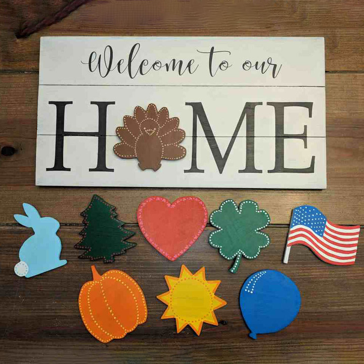 Family Sign With Interchangeable Pieces 🔥EARLY CHRISTMAS HOT SALE 50%🔥