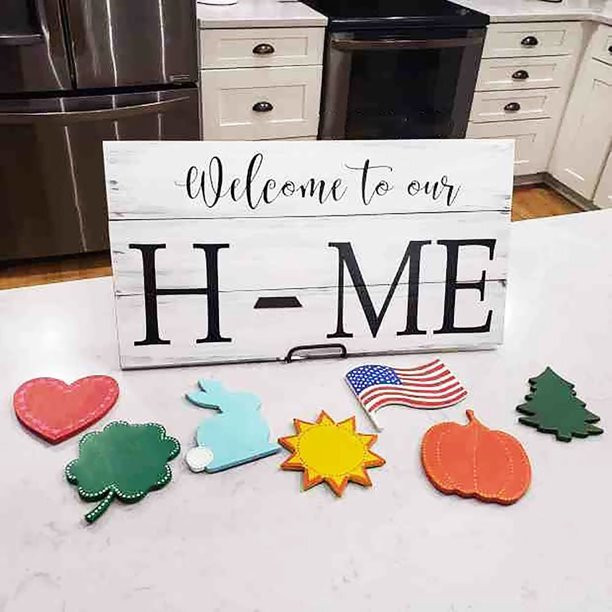 🎄Family Sign With Interchangeable Pieces 🔥EARLY CHRISTMAS HOT SALE 50%🔥