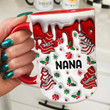 Christmas Tree Cakes Grandma With Xmas Snack Cakes Grandkids Personalized Accent Mug
