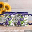 Personalized Stole Christmas Accent Mug - Midnight Blue