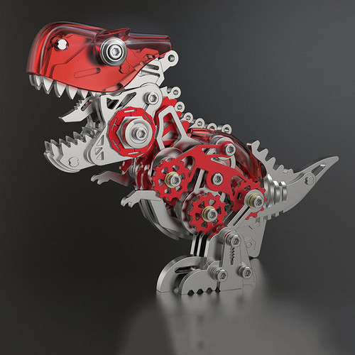 3D Metal Puzzle DIY Assembly Tyrannosaurus Dinosaur Model Kits