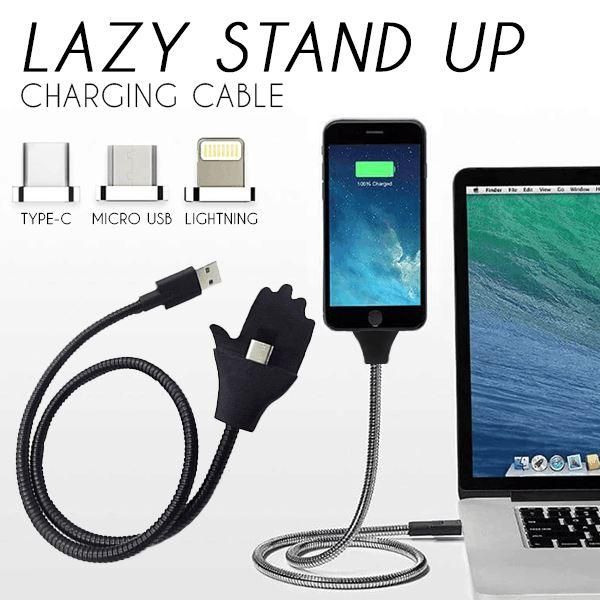 🎉Lazy Stand Up Charging Cable