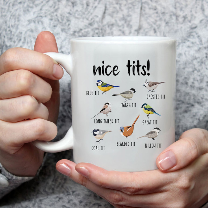 🎁Nice Tits Funny Bird Mug