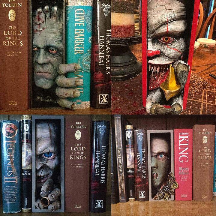 Peeping On The Bookshelf Booknook