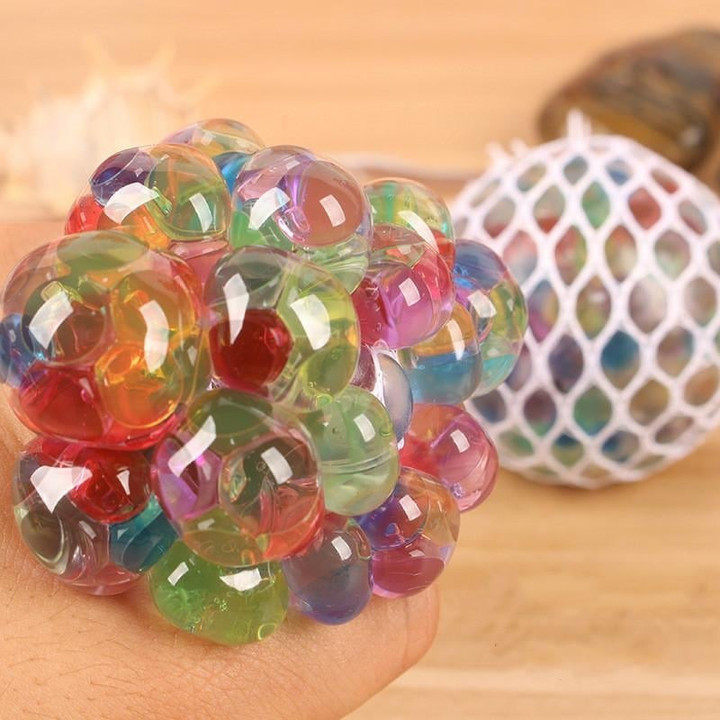 [2pcs/Set] Psychedelic Rainbow Stress Reliever Ball