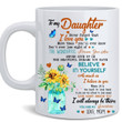 To Daughter From Mom - Believe in Yourself