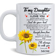 To Daughter From Mom - Laugh, Love, Live